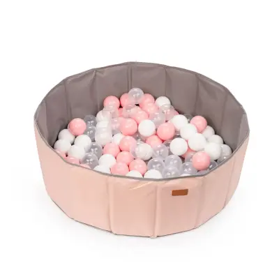 Duux Katlanır Oyun Havuzu 7mm 90 Adet Pembe - 1