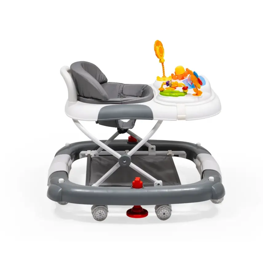 Duux Kidido 3 Kademeli Yükseklik Ayarlı Sallanan Bebek Yürüteci Gri - 8