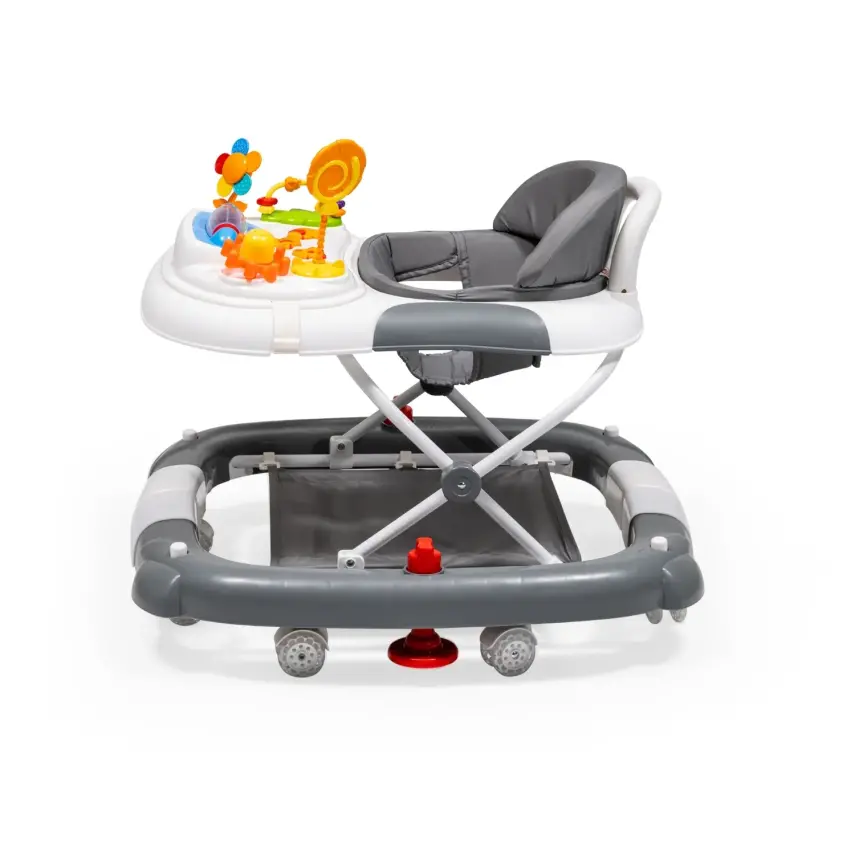 Duux Kidido 3 Kademeli Yükseklik Ayarlı Sallanan Bebek Yürüteci Gri - 7
