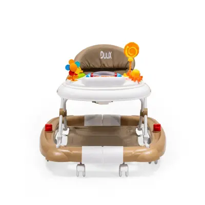 Duux Kidido 3 Kademeli Yükseklik Ayarlı Sallanan Bebek Yürüteci Kahverengi - 11