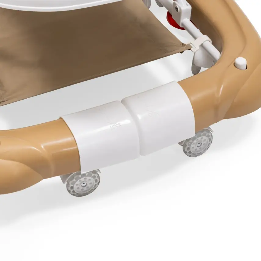 Duux Kidido 3 Kademeli Yükseklik Ayarlı Sallanan Bebek Yürüteci Kahverengi - 22