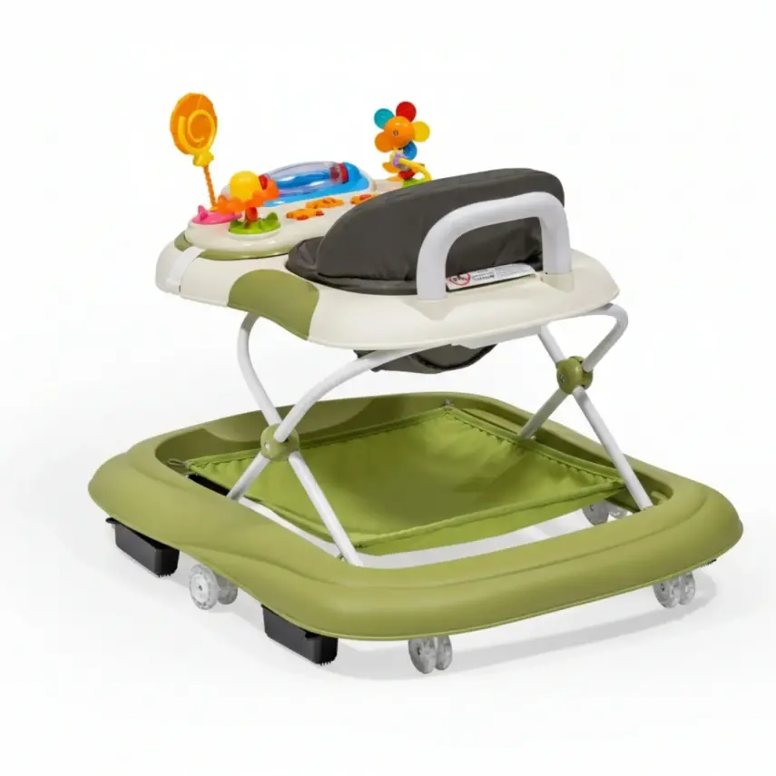 Duux Kidido 3 Kademeli Yükseklik Ayarlı Sallanan Bebek Yürüteci Yeşil - 5