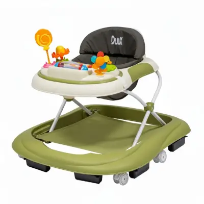 Duux Kidido 3 Kademeli Yükseklik Ayarlı Sallanan Bebek Yürüteci Yeşil (1)