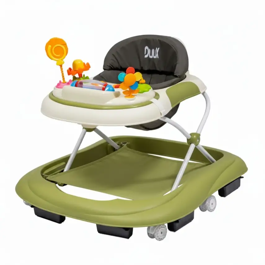 Duux Kidido 3 Kademeli Yükseklik Ayarlı Sallanan Bebek Yürüteci Yeşil - 2