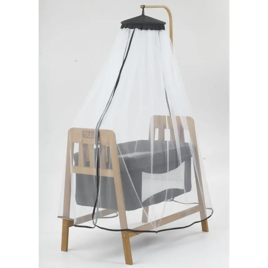 Duux Lora Ahşap Beşik 50*90 Gri - 4