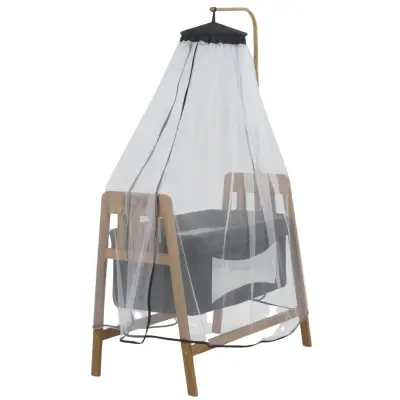 Duux Lora Ahşap Beşik 50*90 Gri - 10