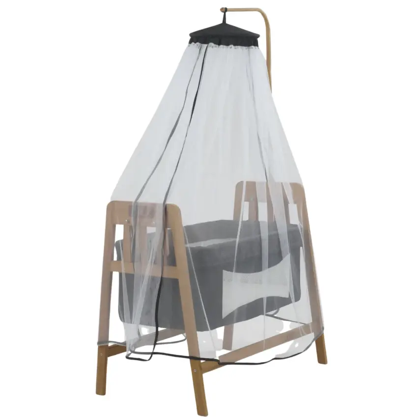 Duux Lora Ahşap Beşik 50*90 Gri - 10