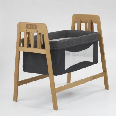 Duux Lora Ahşap Beşik 50*90 Gri - 5