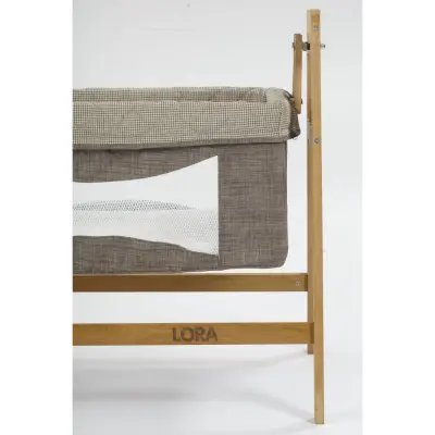 Duux Lora Ahşap Beşik 50*90 Kahve (1)