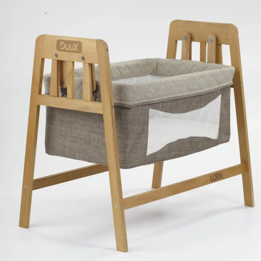 Duux Lora Ahşap Beşik 50*90 Kahve - 6