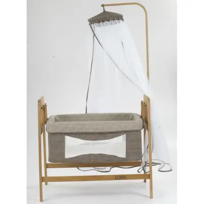 Duux Lora Ahşap Beşik 50*90 Kahve - 7