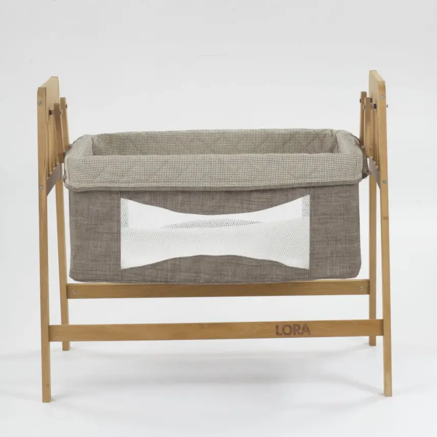 Duux Lora Ahşap Beşik 50*90 Kahve - 3