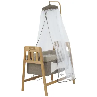 Duux Lora Ahşap Beşik 50*90 Kahve