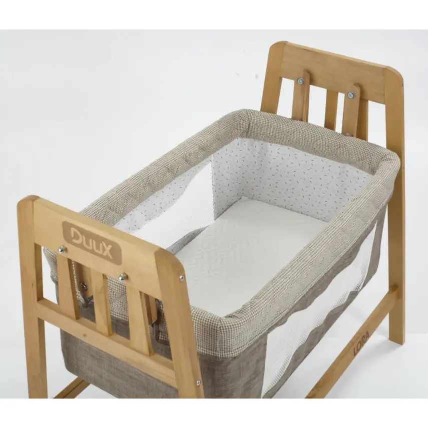 Duux Lora Ahşap Beşik 50*90 Kahve - 11