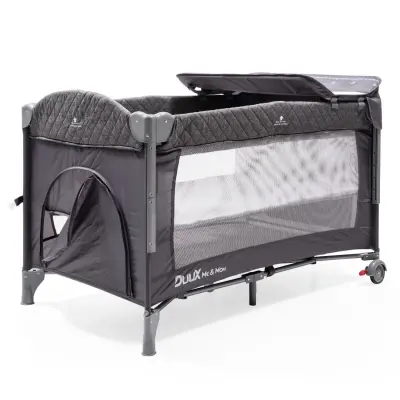 Duux Me And Mom Anne Yanı Oyun Parkı 70x120 cm Dark Grey