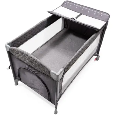 Duux Me And Mom Anne Yanı Oyun Parkı 70x120 cm Dark Grey - 7