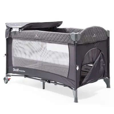 Duux Me And Mom Anne Yanı Oyun Parkı 70x120 cm Grey - 8