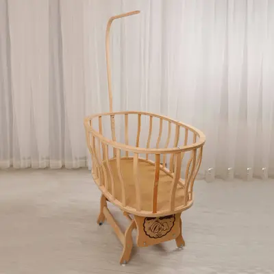 Duux Naturel Sepet Beşik-Uyku Seti Mavi Yıldız (1)