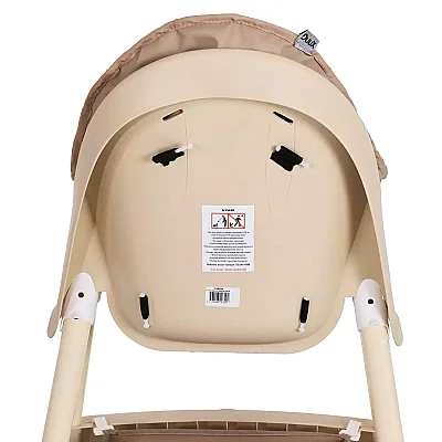 Duux Omega Sepetli Çıkarılabilir Tepsili Mama Sandalyesi Vizon - 13