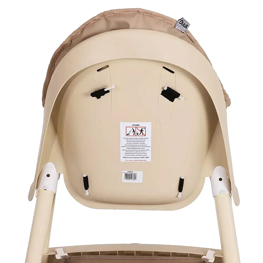 Duux Omega Sepetli Çıkarılabilir Tepsili Mama Sandalyesi Vizon - 13