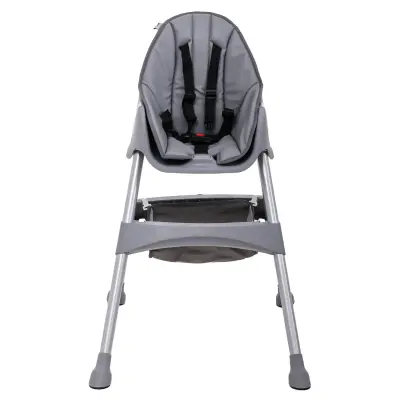 Duux Omega Sepetli Çıkarılabilir Tepsili Mama Sandalyesi Gri (1)