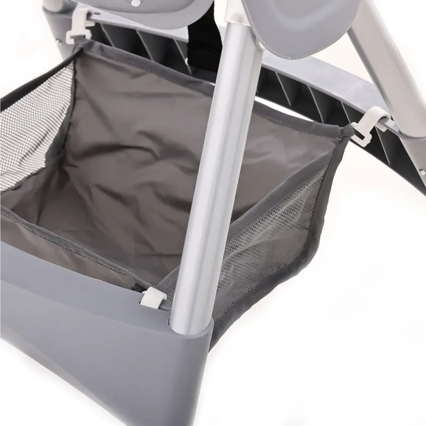 Duux Omega Sepetli Çıkarılabilir Tepsili Mama Sandalyesi Gri - 6
