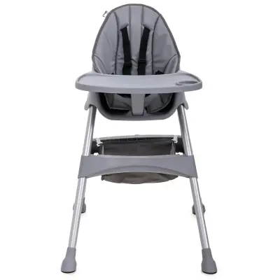 Duux Omega Sepetli Çıkarılabilir Tepsili Mama Sandalyesi Gri - 9