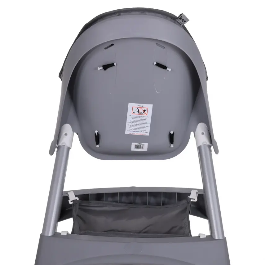 Duux Omega Sepetli Çıkarılabilir Tepsili Mama Sandalyesi Gri - 14