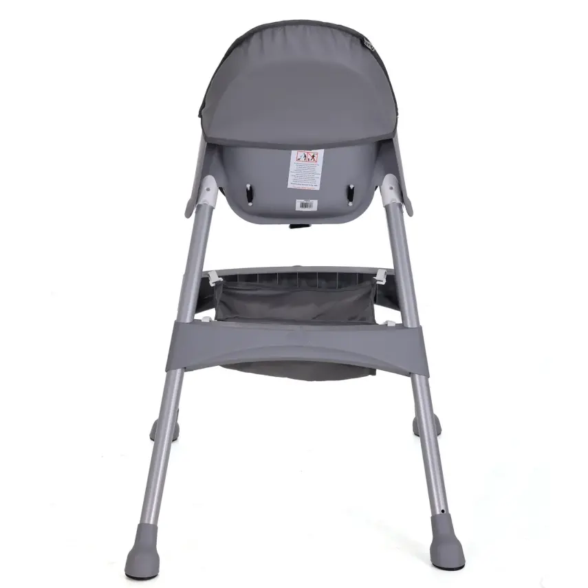 Duux Omega Sepetli Çıkarılabilir Tepsili Mama Sandalyesi Gri - 15