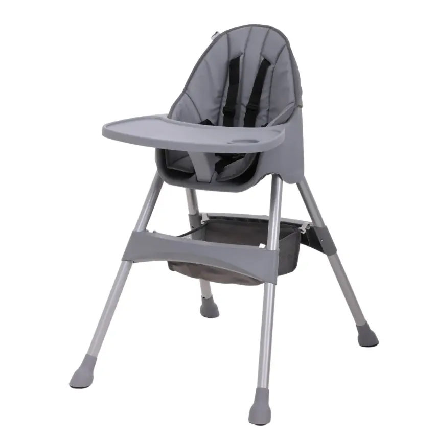 Duux Omega Sepetli Çıkarılabilir Tepsili Mama Sandalyesi Gri - 11