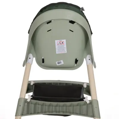 Duux Omega Sepetli Çıkarılabilir Tepsili Mama Sandalyesi Yeşil - 16
