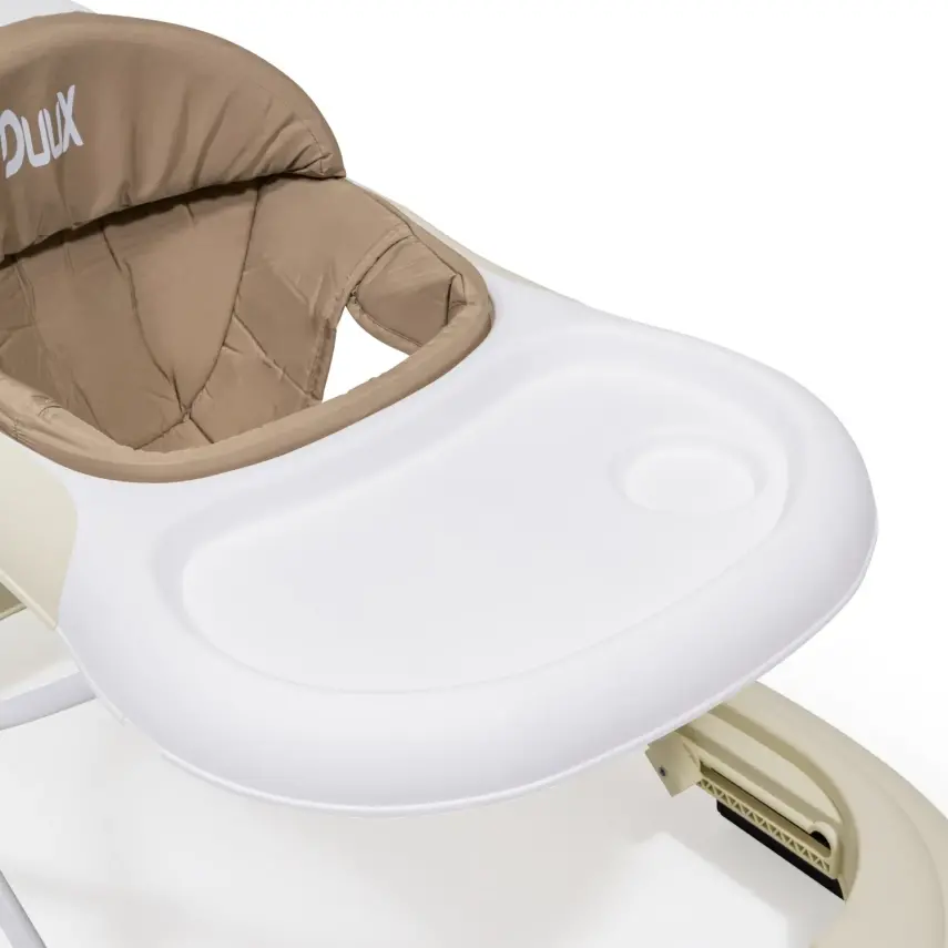 Duux Plano Oyuncaklı Müzikli 3 Kademeli Örümcek Bebek Yürüteci Bej - 5