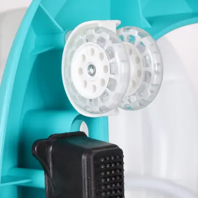 Duux Plano Oyuncaklı Müzikli 3 Kademeli Örümcek Bebek Yürüteci Beyaz - 12