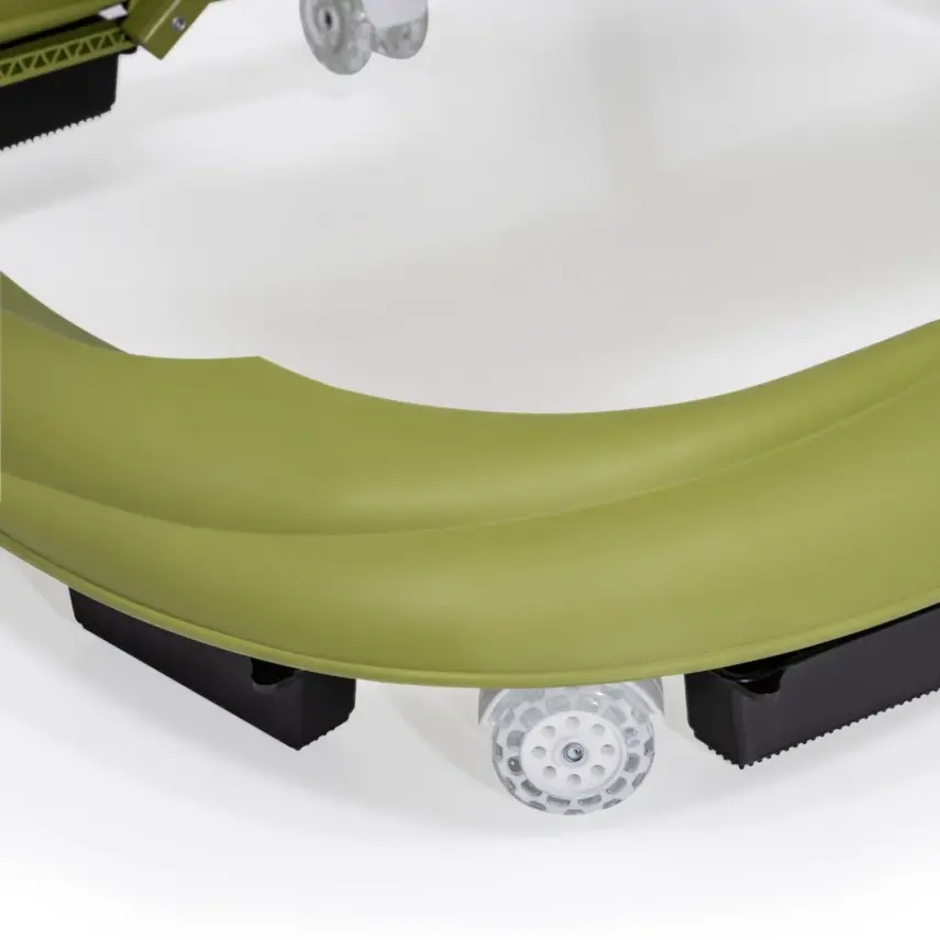 Duux Plano Oyuncaklı Müzikli 3 Kademeli Örümcek Bebek Yürüteci Yeşil - 12