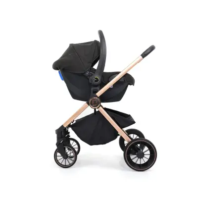 Duux Pro Max Katlanır Çift Yönlü Travel Sistem Bebek Arabası Black - 13