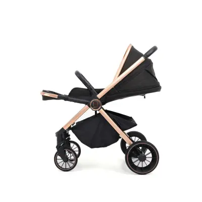 Duux Pro Max Katlanır Çift Yönlü Travel Sistem Bebek Arabası Black - 14