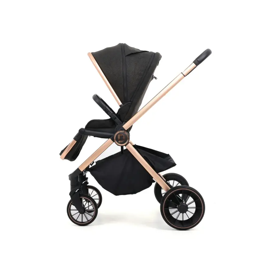 Duux Pro Max Katlanır Çift Yönlü Travel Sistem Bebek Arabası Black - 17