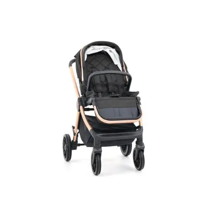 Duux Pro Max Katlanır Çift Yönlü Travel Sistem Bebek Arabası Black - 6