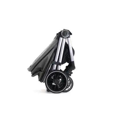 Duux Pro Max Katlanır Çift Yönlü Travel Sistem Bebek Arabası Black - 22