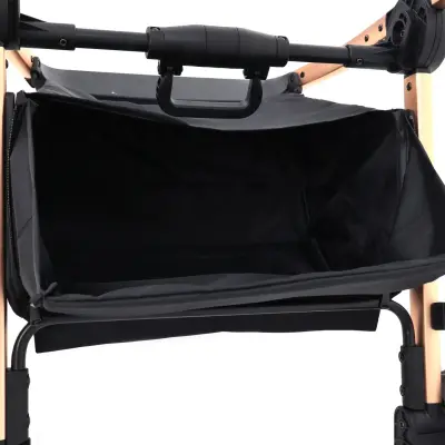 Duux Pro Max Katlanır Çift Yönlü Travel Sistem Bebek Arabası Black - 23