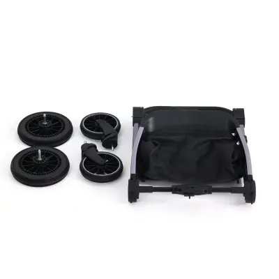 Duux Pro Max Katlanır Çift Yönlü Travel Sistem Bebek Arabası Black - 26