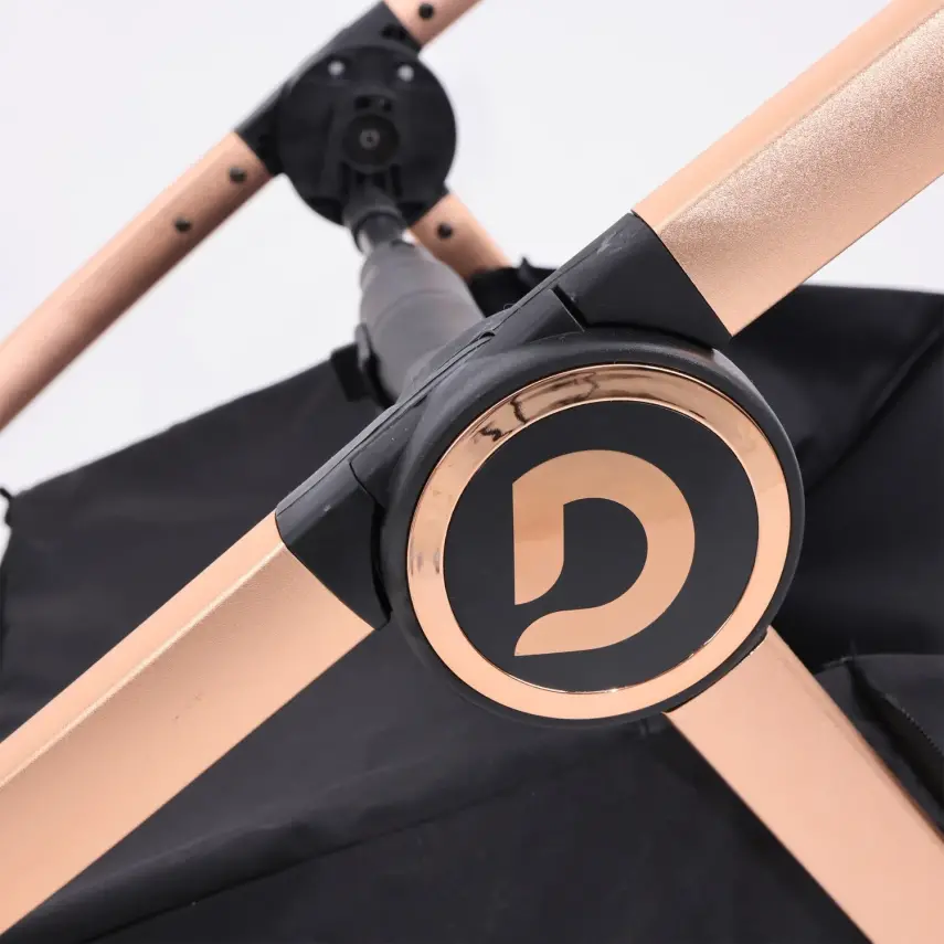 Duux Pro Max Katlanır Çift Yönlü Travel Sistem Bebek Arabası Black - 19