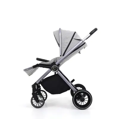Duux Pro Max Katlanır Çift Yönlü Travel Sistem Bebek Arabası Light Grey - 10