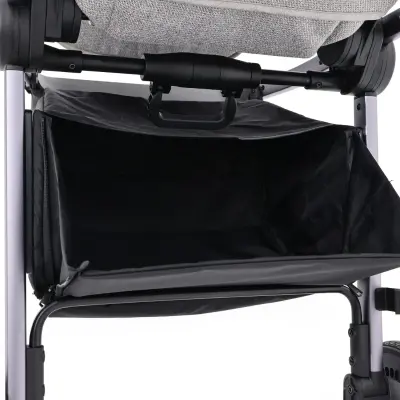 Duux Pro Max Katlanır Çift Yönlü Travel Sistem Bebek Arabası Light Grey - 22