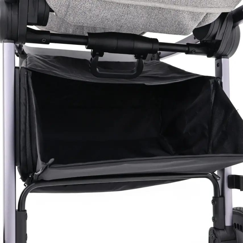 Duux Pro Max Katlanır Çift Yönlü Travel Sistem Bebek Arabası Light Grey - 22