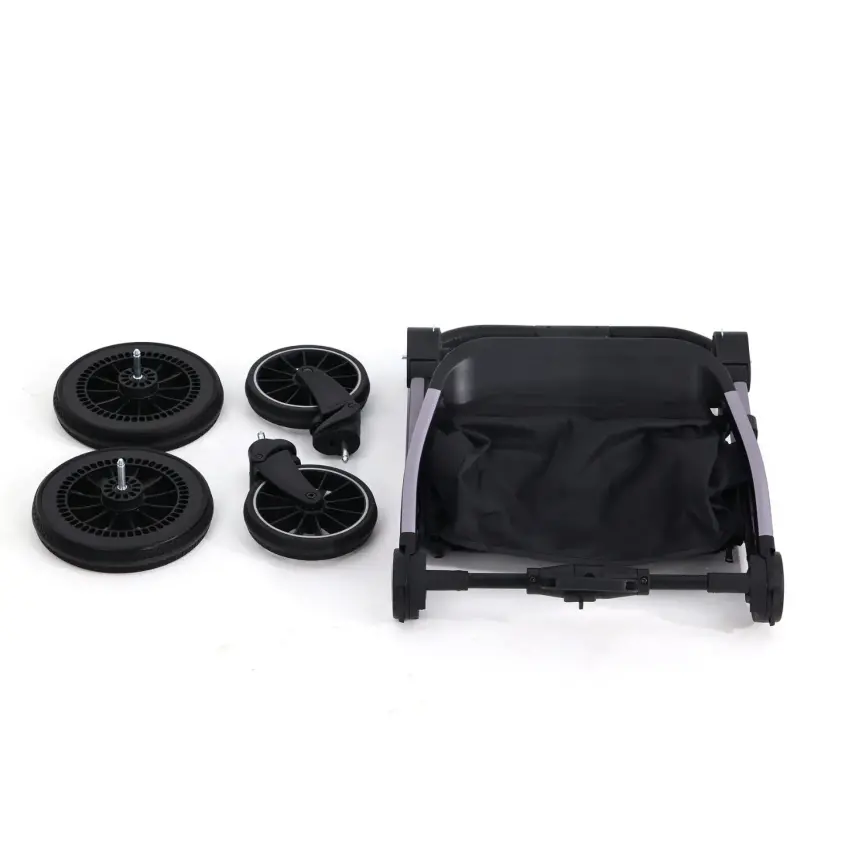 Duux Pro Max Katlanır Çift Yönlü Travel Sistem Bebek Arabası Light Grey - 23