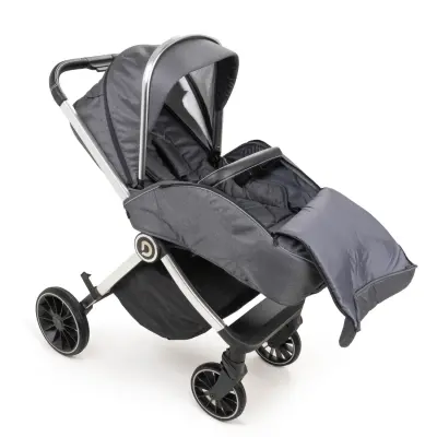 Duux Pro Max2  I-Size Çift Yönlü Kolay Katlanabilen Su Geçirmeyen Travel Sistem-Seyahat Sistem Bebek Arabası Yağmurluk Hediyeli Dark Grey - 25