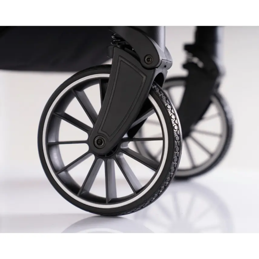 Duux Pro Max2  I-Size Çift Yönlü Kolay Katlanabilen Su Geçirmeyen Travel Sistem-Seyahat Sistem Bebek Arabası Yağmurluk Hediyeli Dark Grey - 27