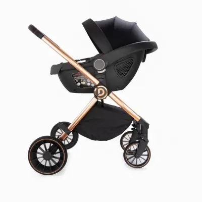 Duux Pro Max2  I-Size Çift Yönlü Kolay Katlanabilen Su Geçirmeyen Travel Sistem-Seyahat Sistem Bebek Arabası Yağmurluk Hediyeli Green - 4