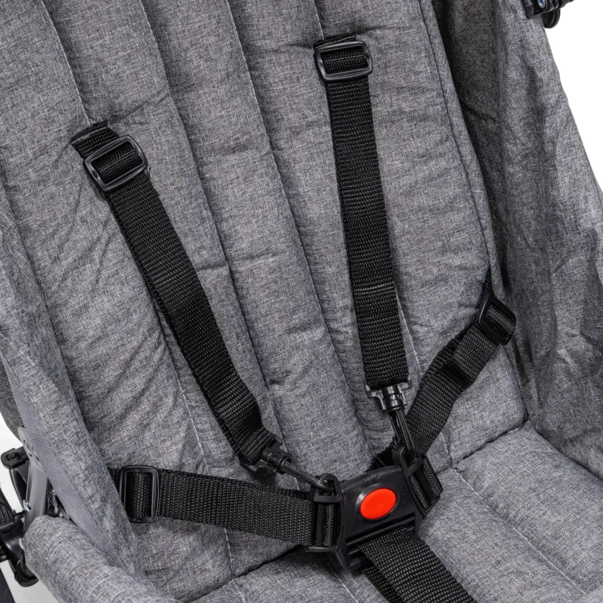 Duux Siena 0-3 Yaş Hafif Puset Baston Bebek Arabası Tam Yatar – Ön Barlı Gri - 18